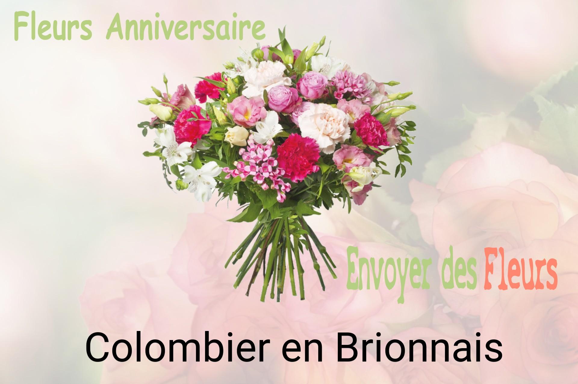 Bouquet de fleurs d’anniversaire livré à Colombier-en-Brionnais