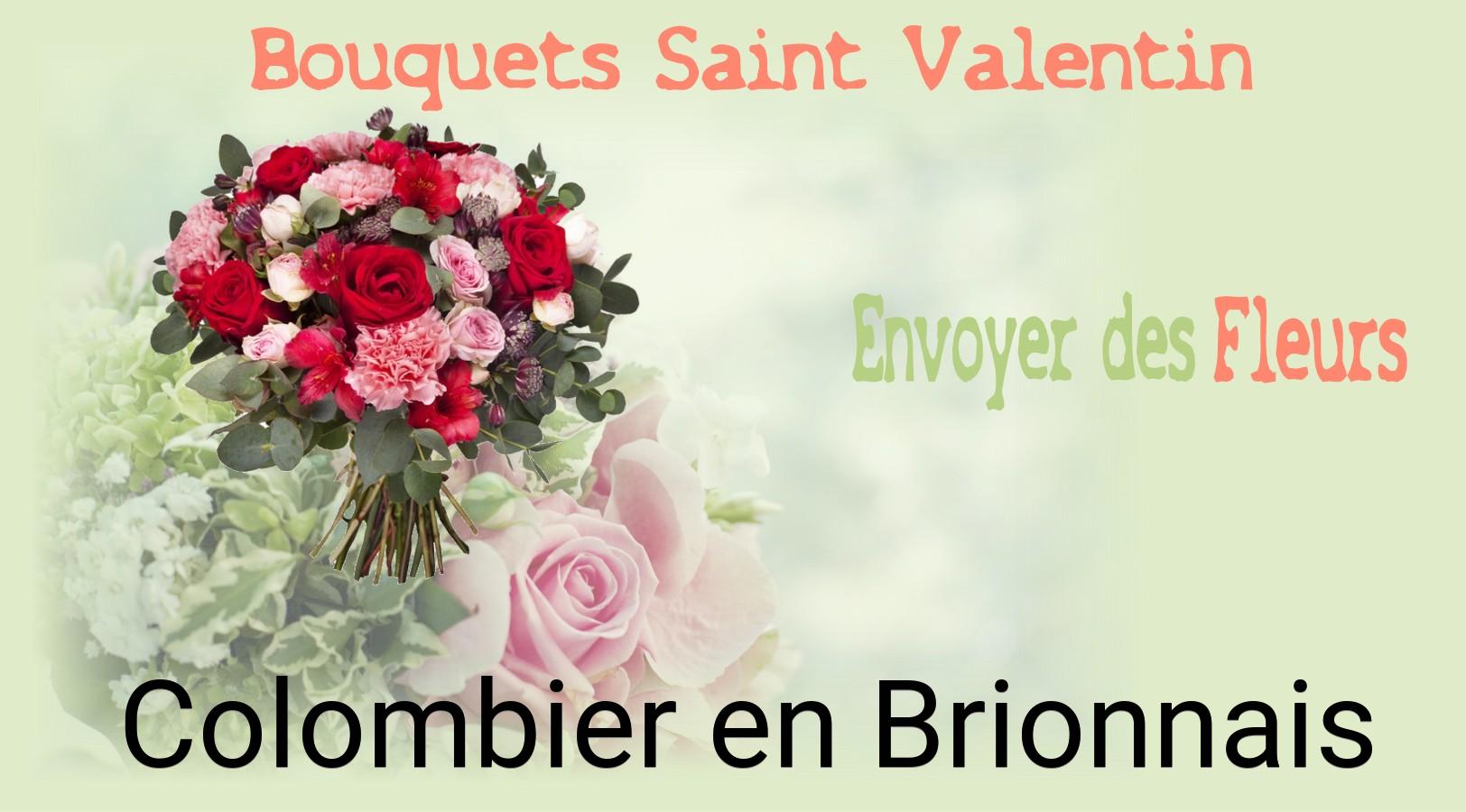 Roses de Saint-Valentin livrées à Colombier-en-Brionnais